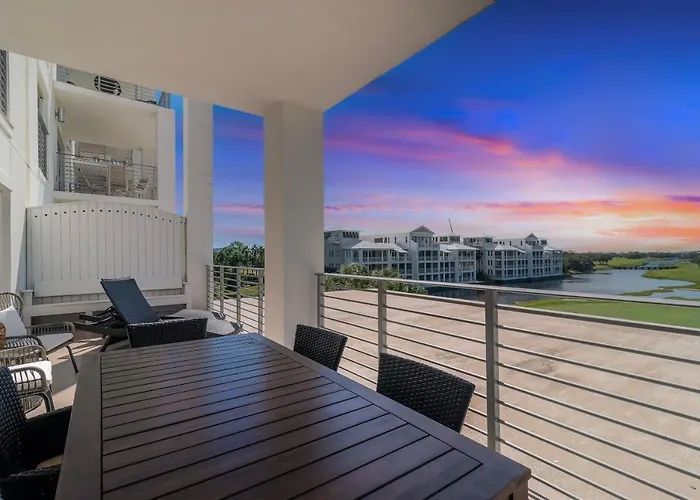 Aparthotel New Kiva On The Gulf W Private Beach, Golf, Pools, Spa & Amazing Balcony Views! Gulf Shores